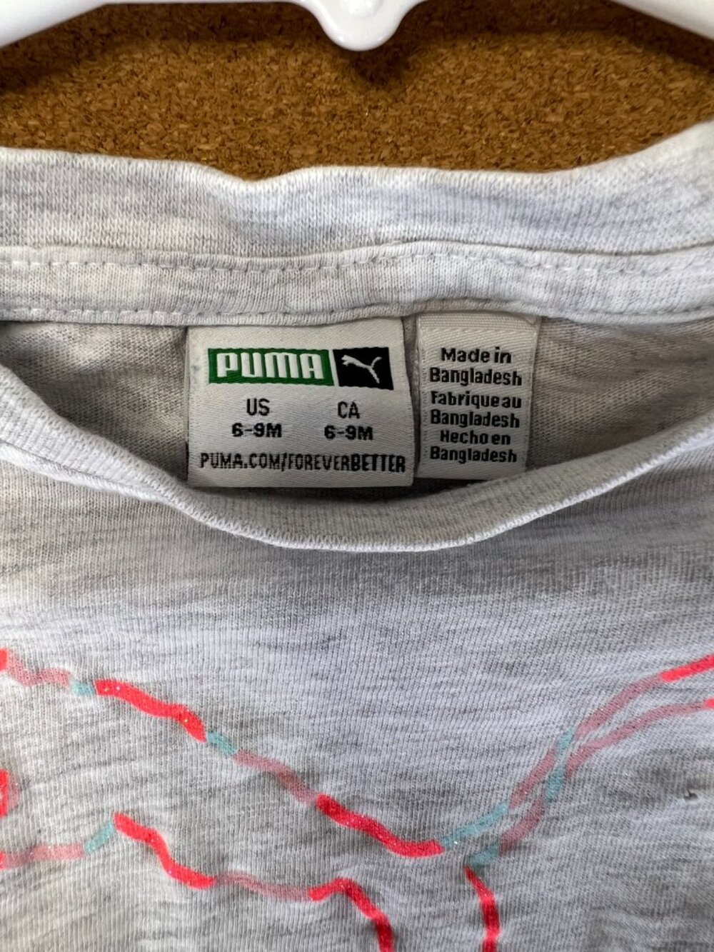 Puma Baby Girl 6–9month Short Sleeve Legging - Picture 3 of 10